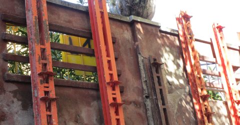 Actuaciones de estabilización y reparación de los muros de la calle Higueras y la calle Pradillo, Madrid
