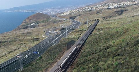 Proyecto constructivo de seis viaductos en la línea ferroviaria entre Las Palmas de Gran Canaria y Maspalomas