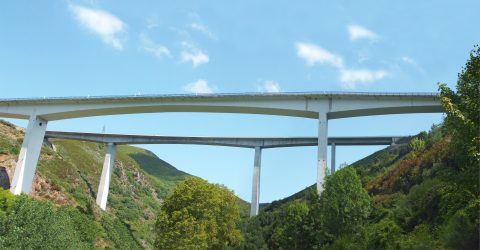 Obras de emergencia, y proyecto de reparación de los viaductos de Ruitelán y Las Lamas en la A-6