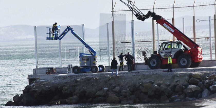 Proyecto básico de prolongación del espigón de El Tarajal en Ceuta