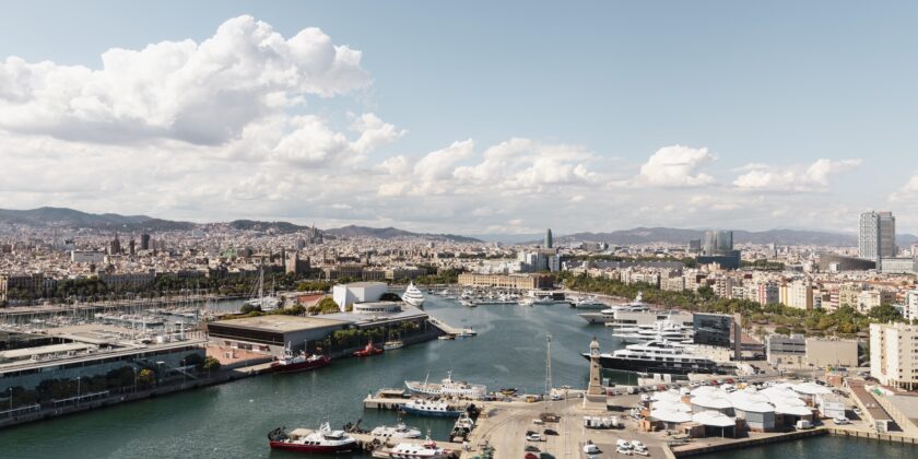 Ampliación del Muelle Sur del puerto de Barcelona