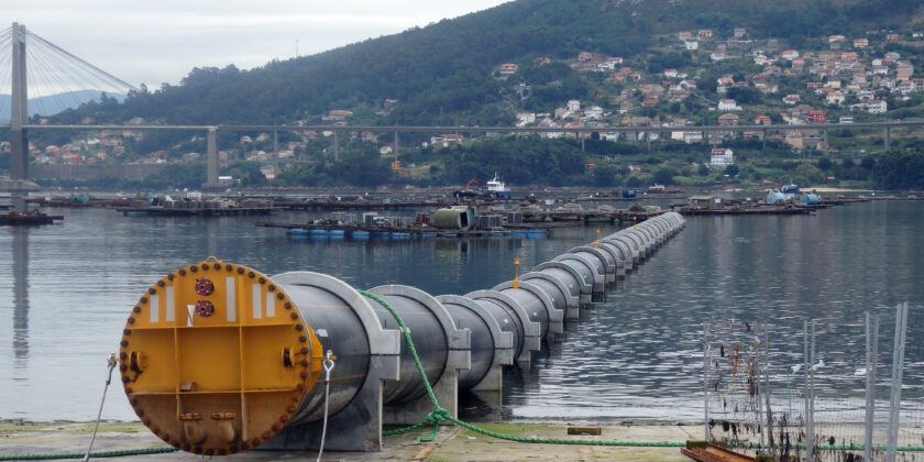 Emisario submarino de la EDAR de Lagares, Vigo