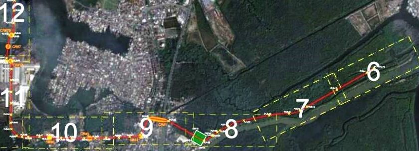 Ingeniería para un nuevo rack de tuberías de GNL en Indonesia