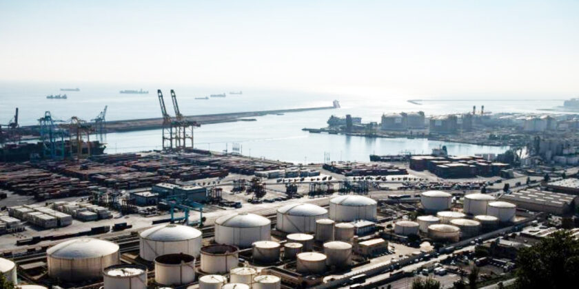 Ingeniería de la terminal de almacenamiento y distribución de hidrocarburos, puerto de Barcelona